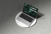 MacBook Pro 14 Mockup, a Mac Mockup by Graphicbars (Thumbnail 8 of 13)