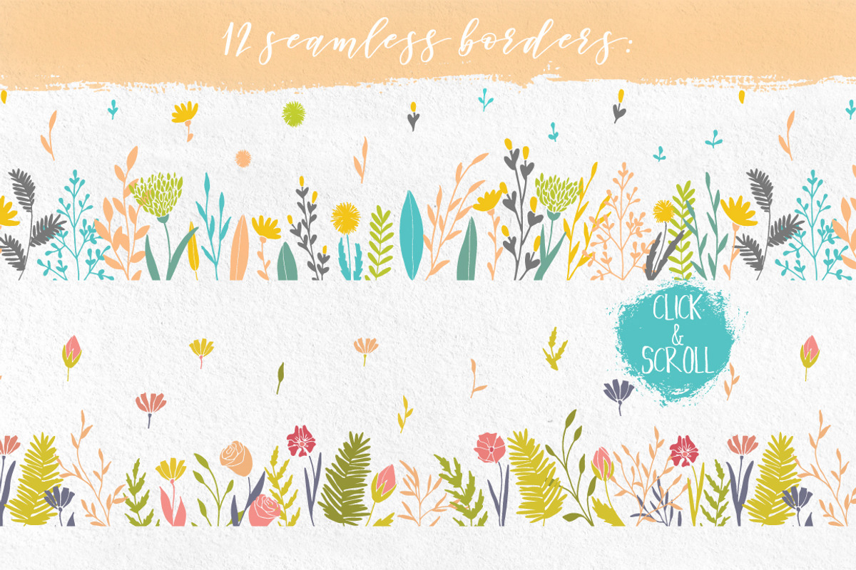 Flowerly Collection, a Decorative Illustration by eclosque (Photo 6 of 11)