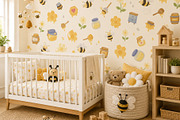 Bee Honey Patterns, a Pattern Graphic by Palau (Thumbnail 5 of 9)
