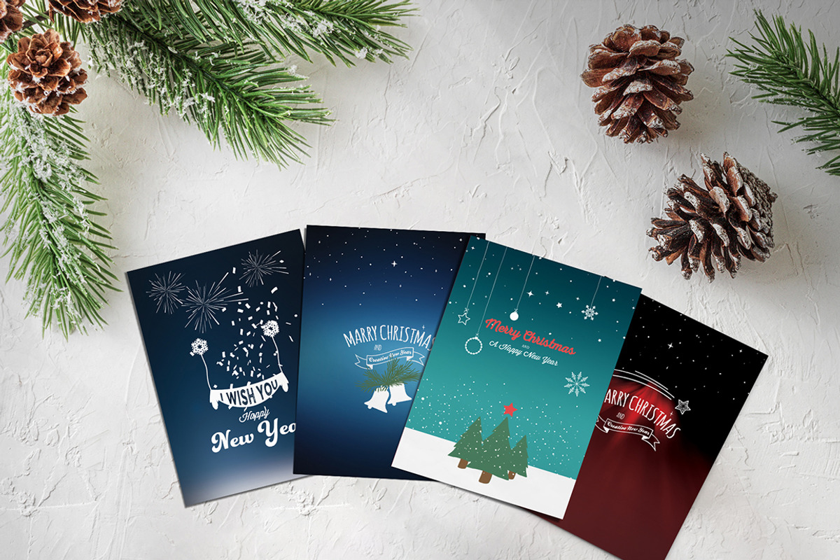 Christmas CardCreator + 200 Elements, a Texture Illustration by BMACHINA Labs. (Photo 4 of 5)