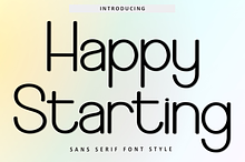 Happy Starting