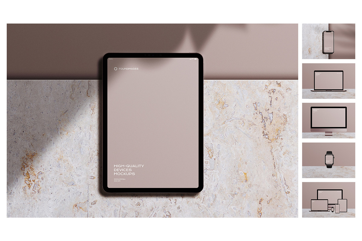 360 device mockup bundle iphone, a Device Mockup by FoundImages (Photo 57 of 84)