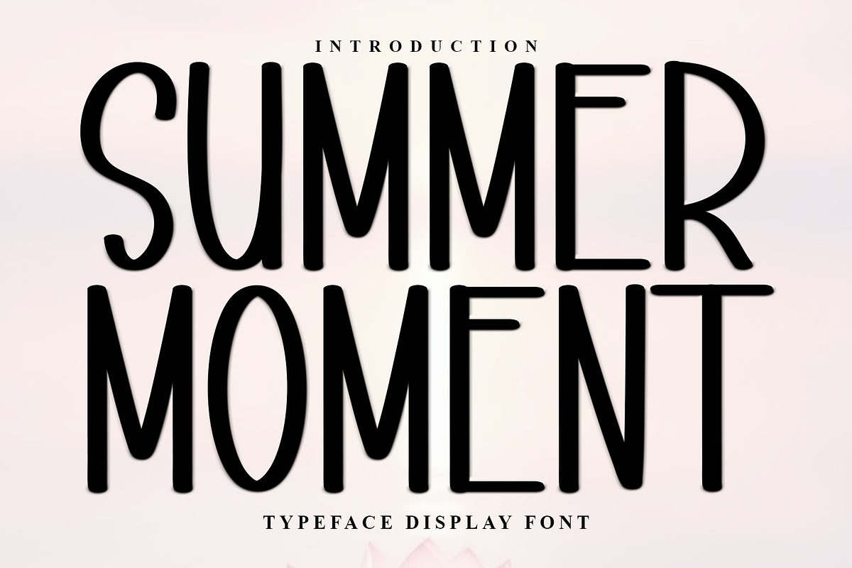 Summer Moment, a Script Font by InermediaSTUDIO (Photo 1 of 7)