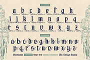 Soul Clock Typeface, a Blackletter Font by alit design (Thumbnail 19 of 20)