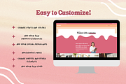 Soft Colors Website for Wix, a Landing Page Template by Parrot Designs (Thumbnail 4 of 4)