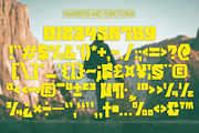 Rundog - Experimental Display, a Sans Serif Font by Hakara Type (Thumbnail 8 of 10)