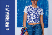 Mediterranean seamless patterns, a Pattern Graphic by Nadia Grapes (Thumbnail 2 of 7)
