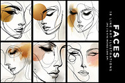 Faces, a Decorative Illustration by Digital Art Creations (Thumbnail 3 of 10)