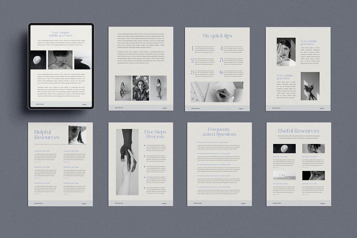 FLAWLESS | Ebook Canva Template, a Magazine Template by Sierra Creative Studio (Photo 10 of 14)