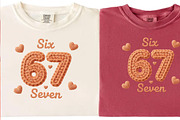 Faux Yarn Six Seven Valentine PNG, an Illustration by DreamCafeArt (Thumbnail 2 of 5)