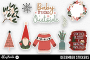 December Stickers for Cricut, an Illustration by illuztrate (Thumbnail 4 of 9)