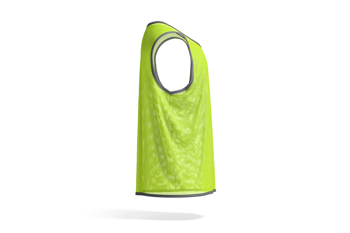 Green Football Bib Vest 3D Model, an Object 3D Model by rebrandy (Photo 5 of 9)