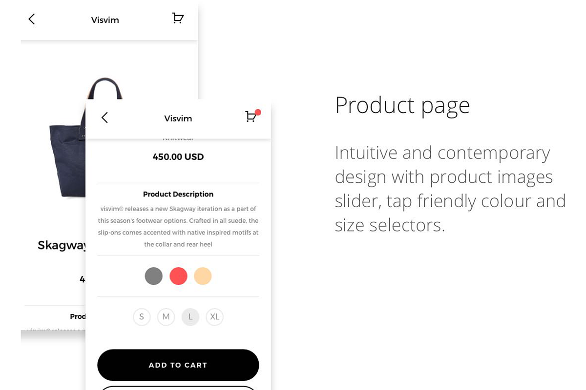 Maestro - Ionic 1 E-commerce Theme, a Templates & Theme by Pinro (Photo 7 of 10)