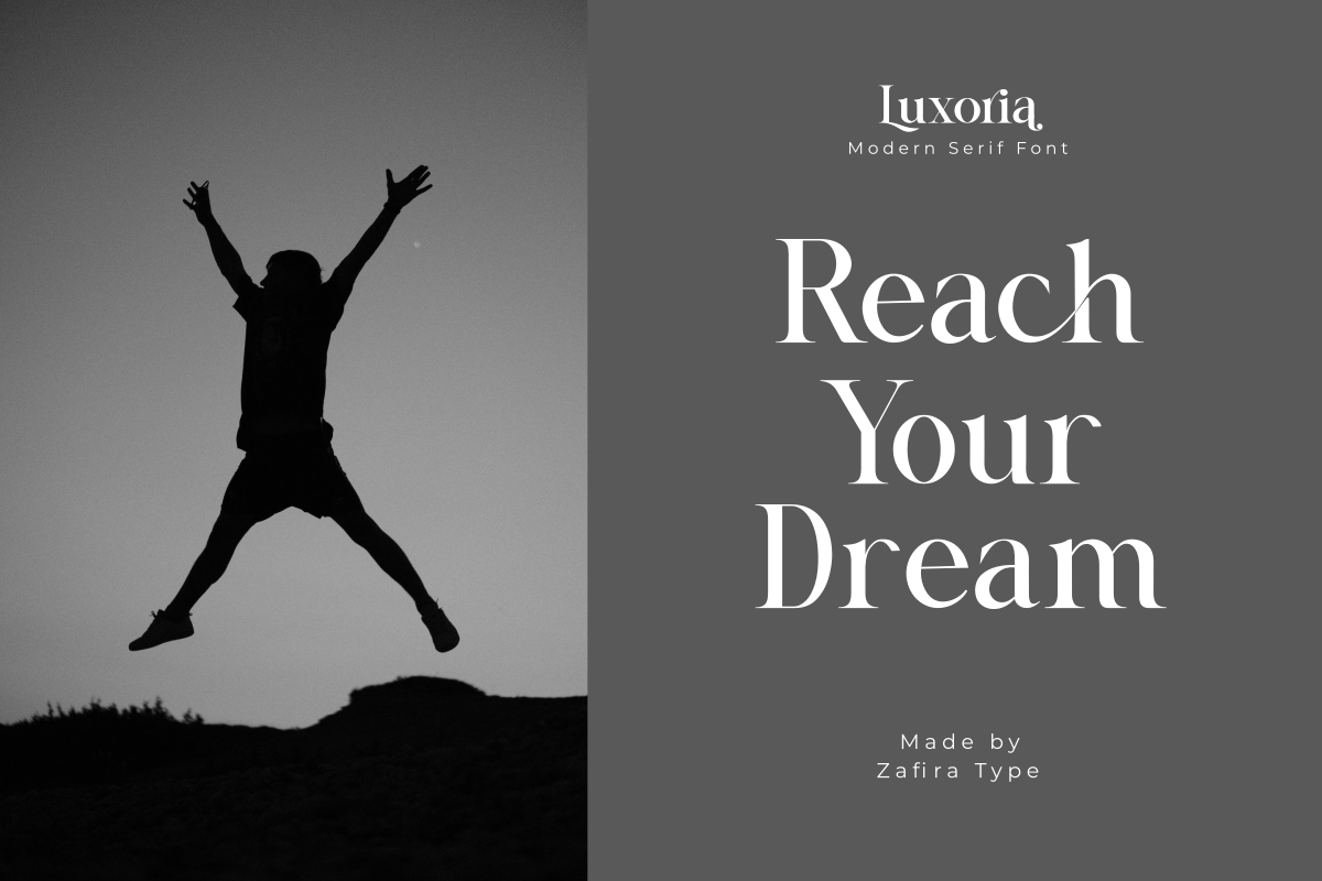 Luxoria, a Serif Font by Zafiratype (Photo 7 of 13)