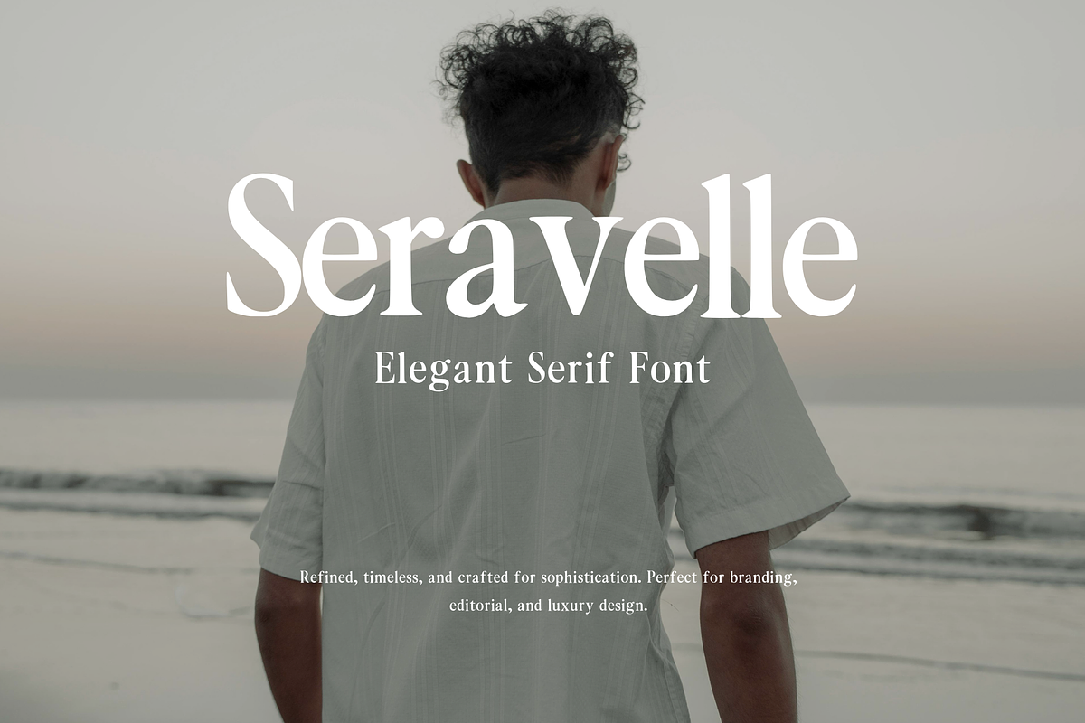 Seravelle Elegant Serif, a Serif Font by RT Studio (Photo 1 of 12)