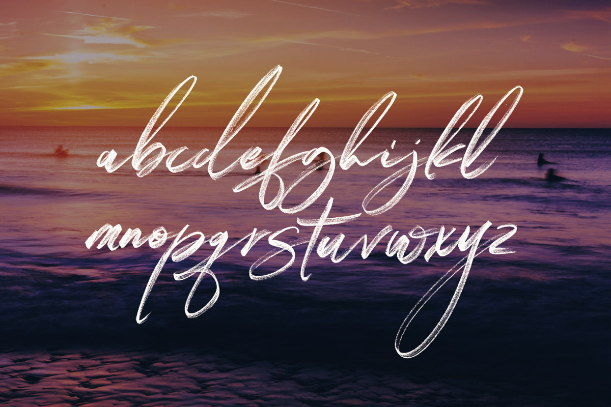 Right Brush & SVG Font preview 2