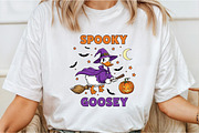 Halloween Spooky Goosey Witch Png, an Illustration by DreamCafeArt (Thumbnail 2 of 7)