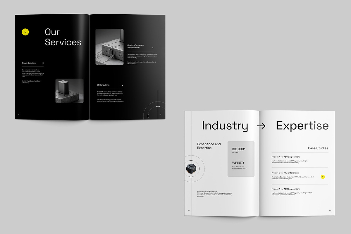Technology Company Profile preview 5
