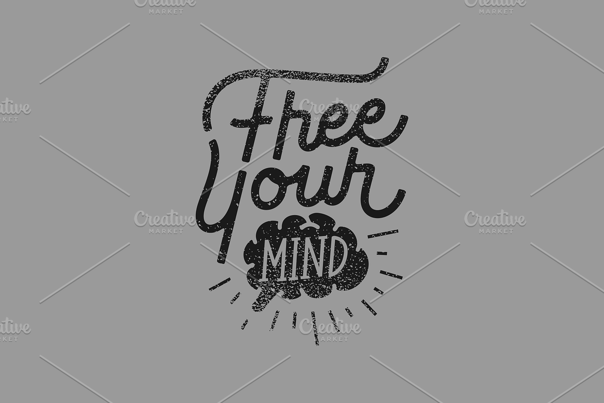 Free Your Mind, an Illustration by Doniel Worx