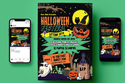 Halloween Flyer, a Flyer Template by Creativestoree (Thumbnail 3 of 5)