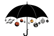 Celestial Umbrella Bundle, an Illustration by yasushie (Thumbnail 5 of 31)