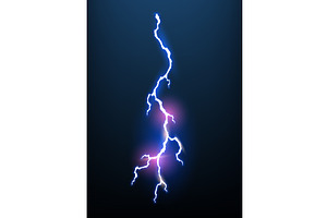 Lightning animation with, an Object Illustration by Things for designers