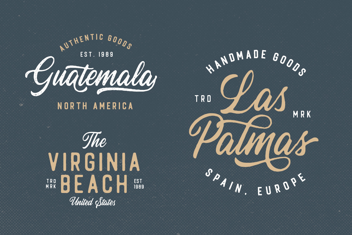 Autogate - Font Duo (+BONUS), a Script Font by Letterhend Studio (Photo 5 of 14)