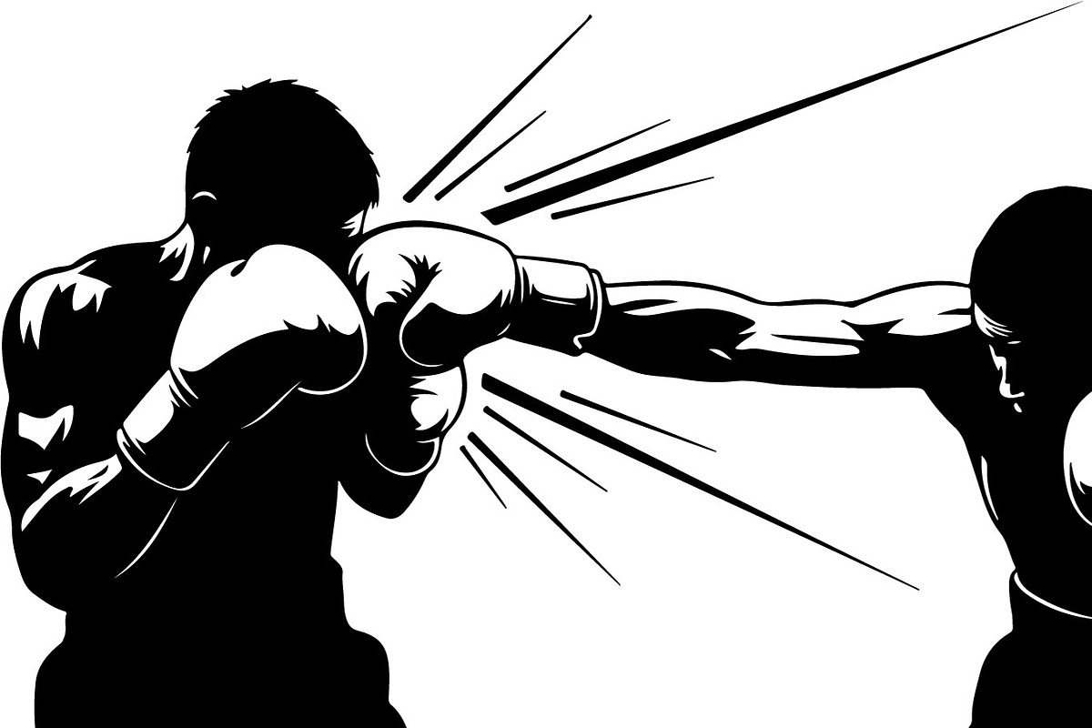 Boxing Fighter Silhouette Bundle, an Illustration by Designs_River (Photo 20 of 31)