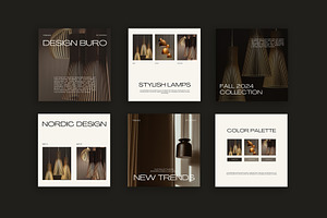 Interior Design Instagram Template