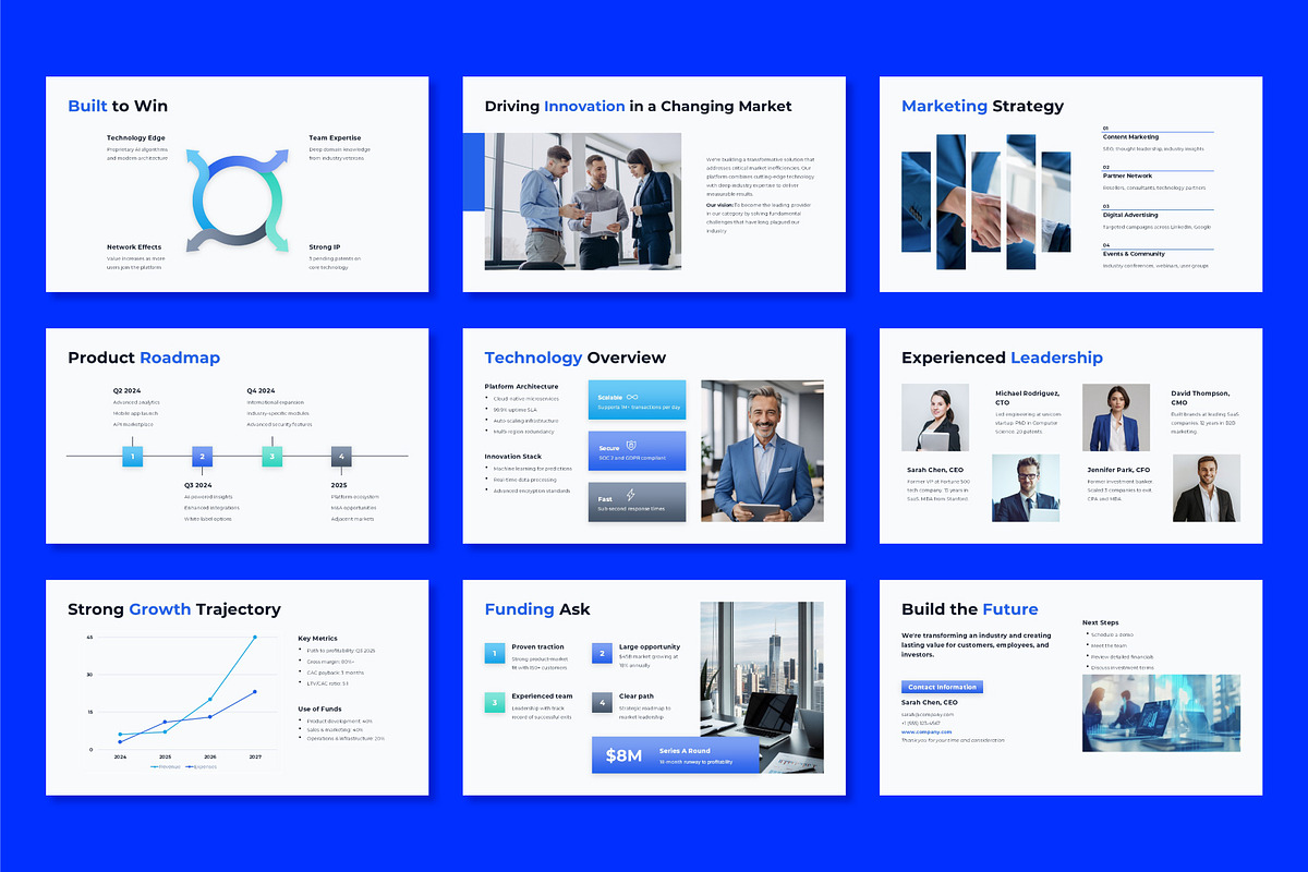Pitch Deck Canva Presentation, a Presentation Template by Abert (Photo 8 of 8)