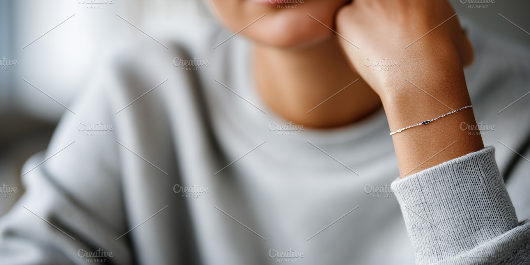 Close up of a woman wearing bracelet, a Beauty & Fashion Photo by MistyDay