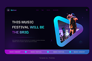 Music Festival & Concert Keynote, a Presentation Template by Pixslides (Thumbnail 5 of 8)