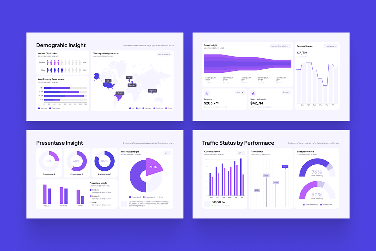 KPI Dashboard - Infographic preview 4