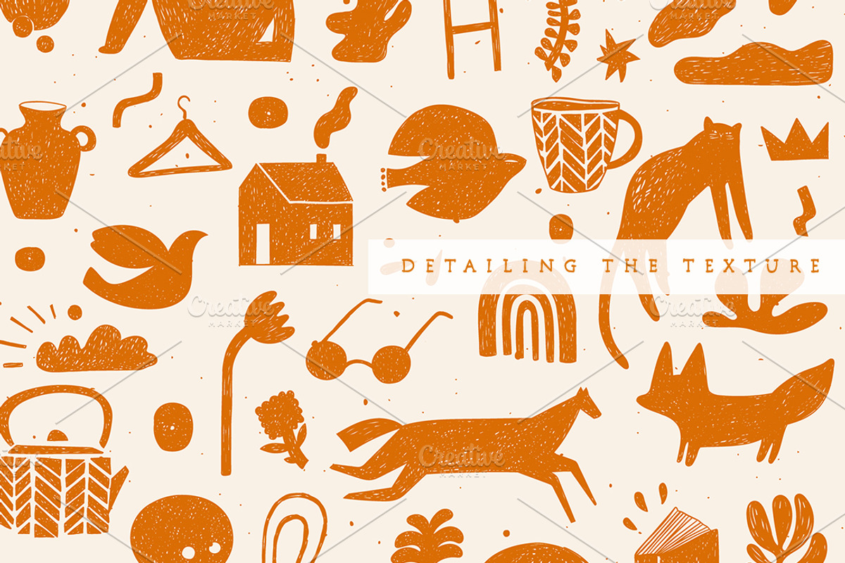 Crosshatch Elements Set, a Decorative Illustration by Anna (Photo 5 of 5)