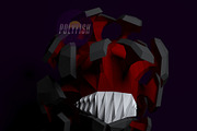 DIY Angel Death 3D model template, a Templates & Theme by PolyFish (Thumbnail 5 of 6)