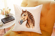 Horse Clipart, Country Horses Set, an Illustration by Sublimation Artist (Thumbnail 6 of 6)