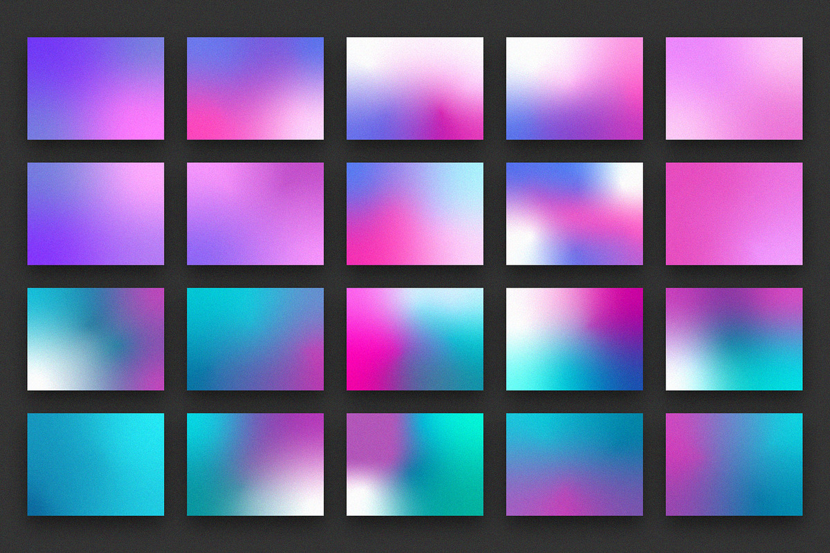 20 Magenta Gradients Set, a Texture Graphic by le-genda (Photo 3 of 12)
