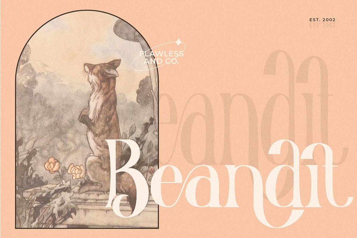 Nadier - Classic Retro Typeface, a Serif Font by Flawless And Co (Photo 5 of 12)