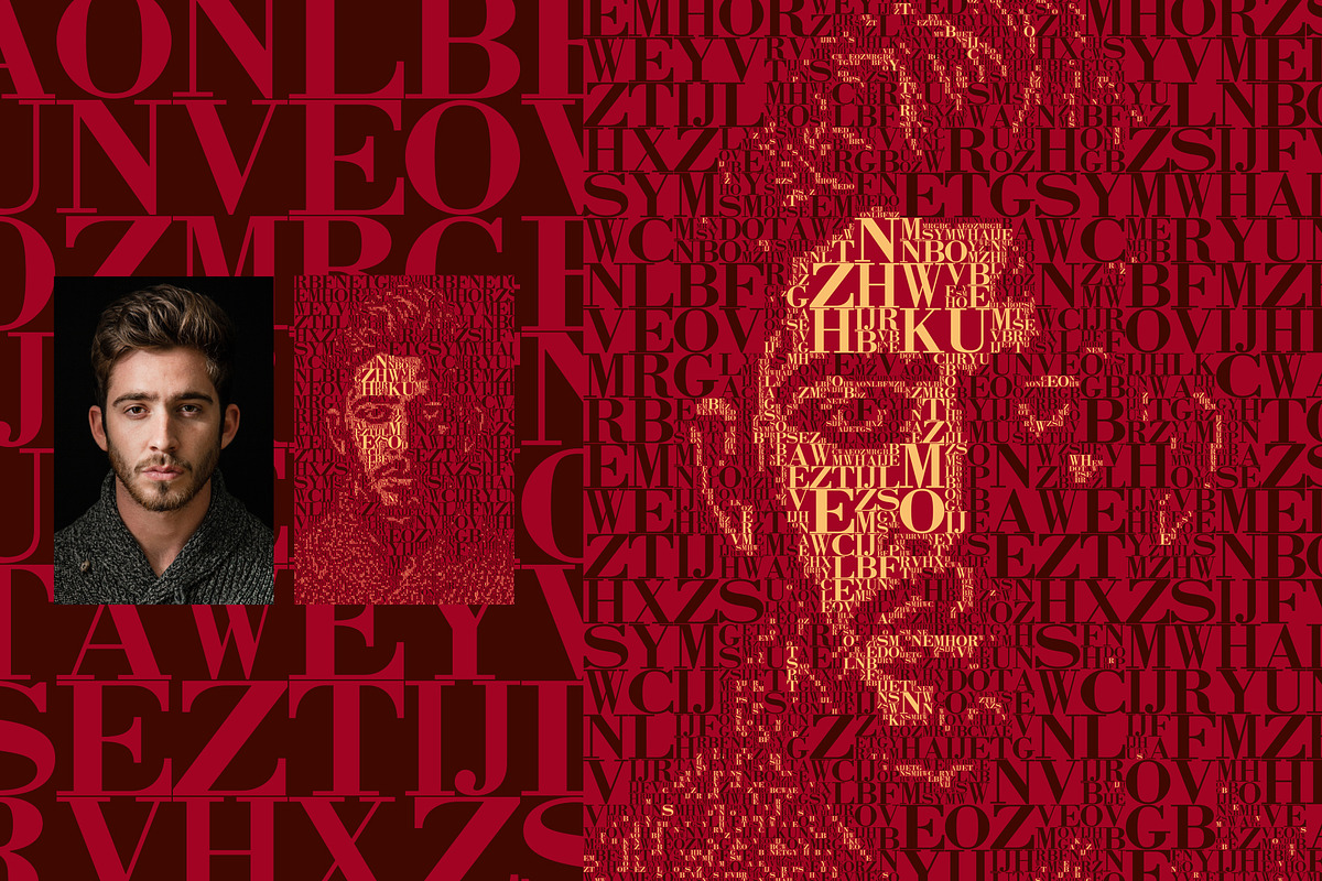 Typography Art Photoshop Action, an Action Add-On by Mint Actions (Photo 9 of 11)