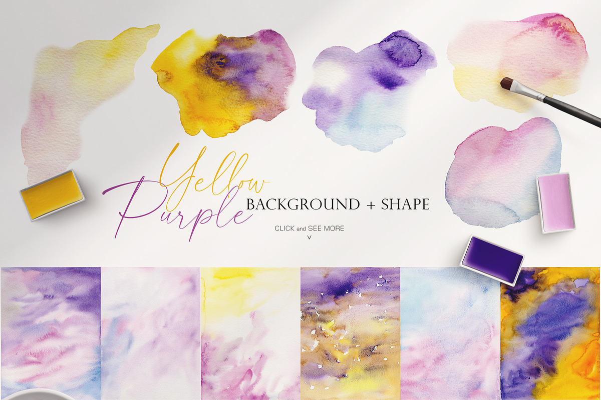 Watercolor Flower - Cheerful Set, an Illustration by Beigetime (Photo 11 of 11)