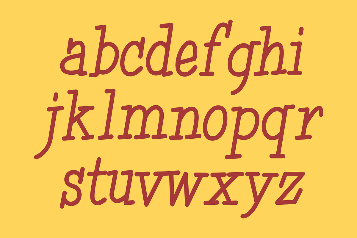 Simple Serif - Hand Lettered Fonts, a Script Font by GG Design (Photo 9 of 16)