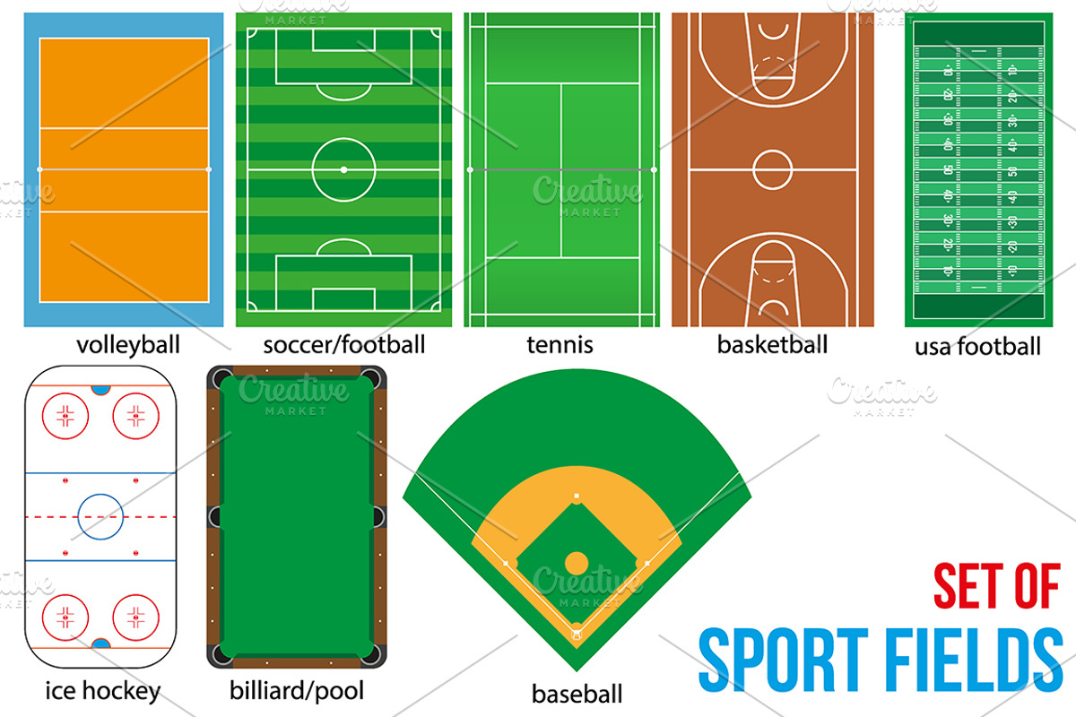 8 Most Popular Mockups Sport Fields