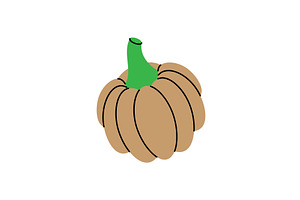 Autumn pumpkin. Fresh organic, an Object Illustration by GraphiShop