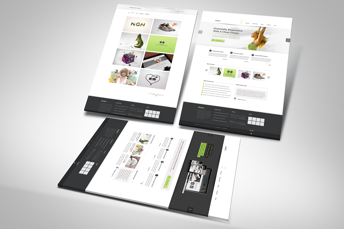 3D Web Presentation Mockup (V1), a Device Mockup by RgraphicsDesign (Photo 7 of 8)