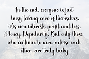 Happy Monday | Script Font, a Handwritten Font by Scratchones (Thumbnail 6 of 8)