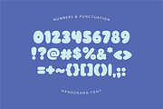 Bertrude - A Bold Bubble Font, a Handwritten Font by The Bumble Box (Thumbnail 4 of 4)