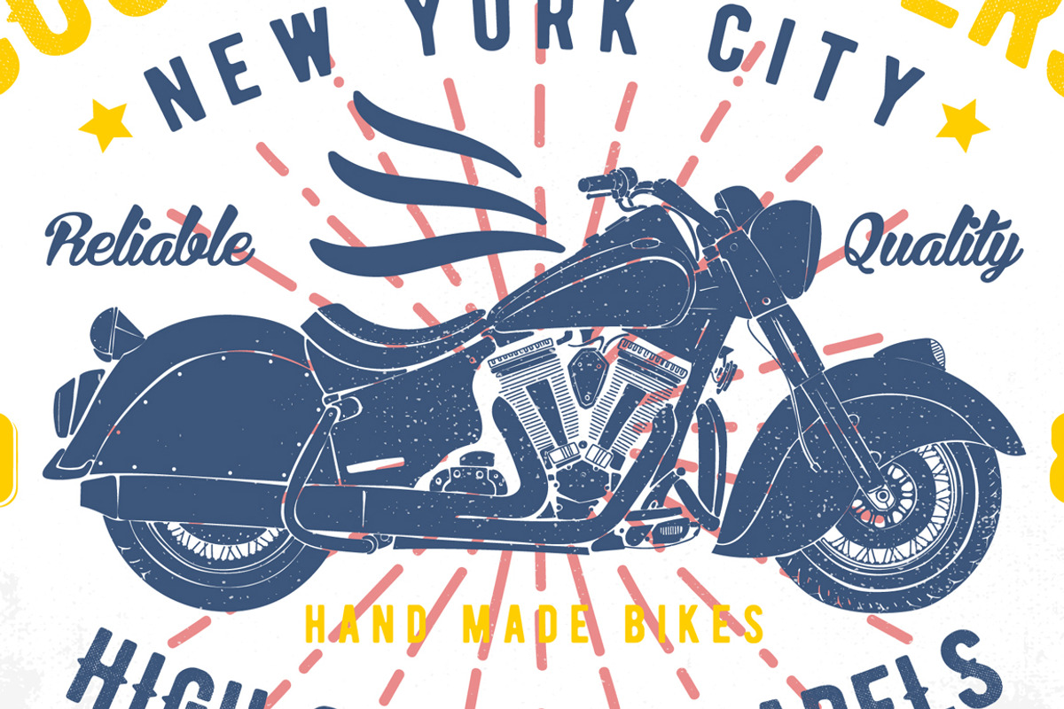 VECTOR SET OF MOTORCYCLE GRAPHICS, an Illustration by ulasokuyucu (Photo 9 of 9)