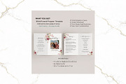Funeral Bifold Program Canva FR008, a Brochure Template by TyphoonStudio (Thumbnail 2 of 9)