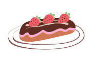 Hand painted bakery set featuring a, a Food Illustration by okskukuruza (Thumbnail 2 of 3)