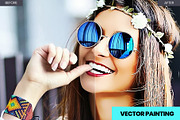 Vector Painting Photoshop Action, an Action Add-On by PSD Action (Thumbnail 2 of 8)
